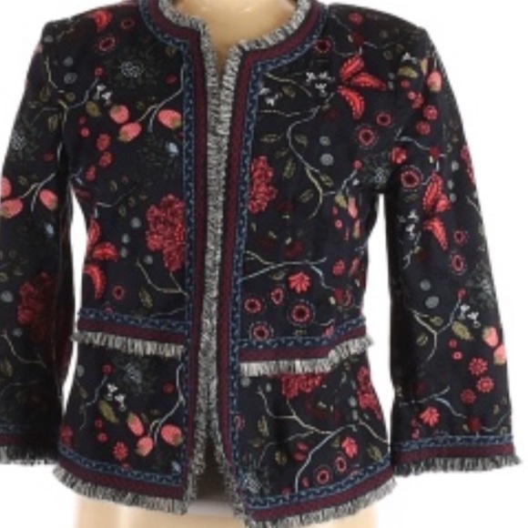 Loft Floral Jacket - Picture 1 of 7